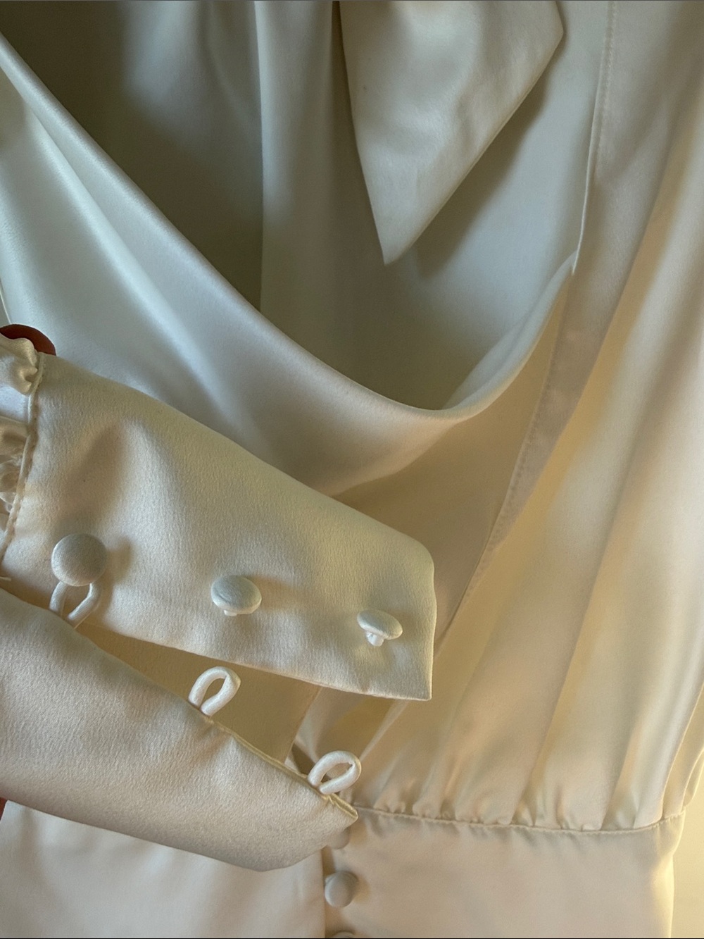 Jennifer Lopez  Tie-Neck Blouse - Picture 5 of 5